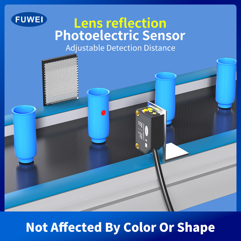 Odkryj wyjątkową wydajność i szeroką gamę zastosowań serii FGNS10 Mirror Reflection Fotoelectric Censors.