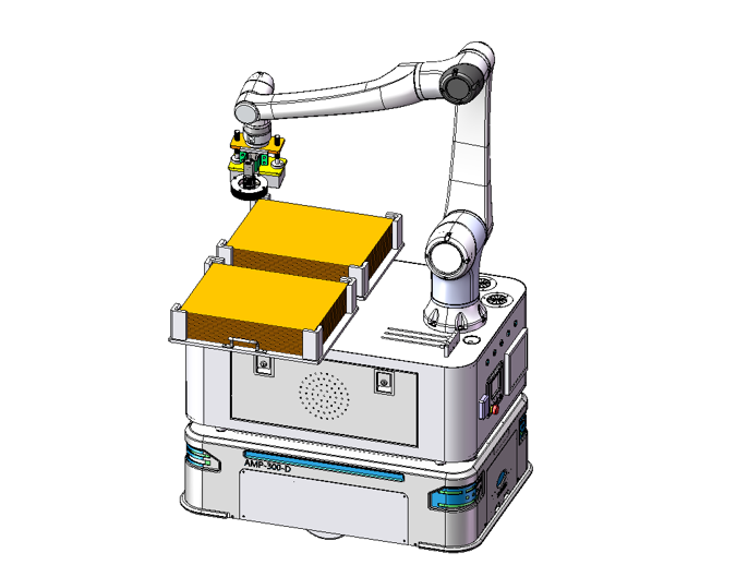 Przypadek aplikacji złożonych robotów w karmieniu CNC i rozładunku arkuszy akrylowych