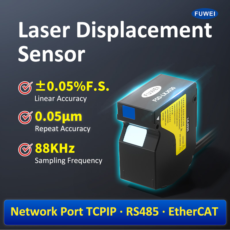 Dokładny pomiar przyszłości przemysłowej: Seria FSD-LKJ Szybkie czujniki przemieszczenia laserowego z Fuwei Electronics