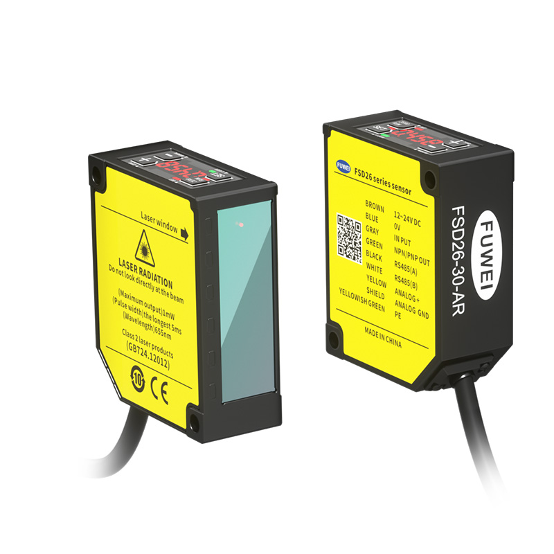 Laserowy czujnik przemieszczenia serii FSD26