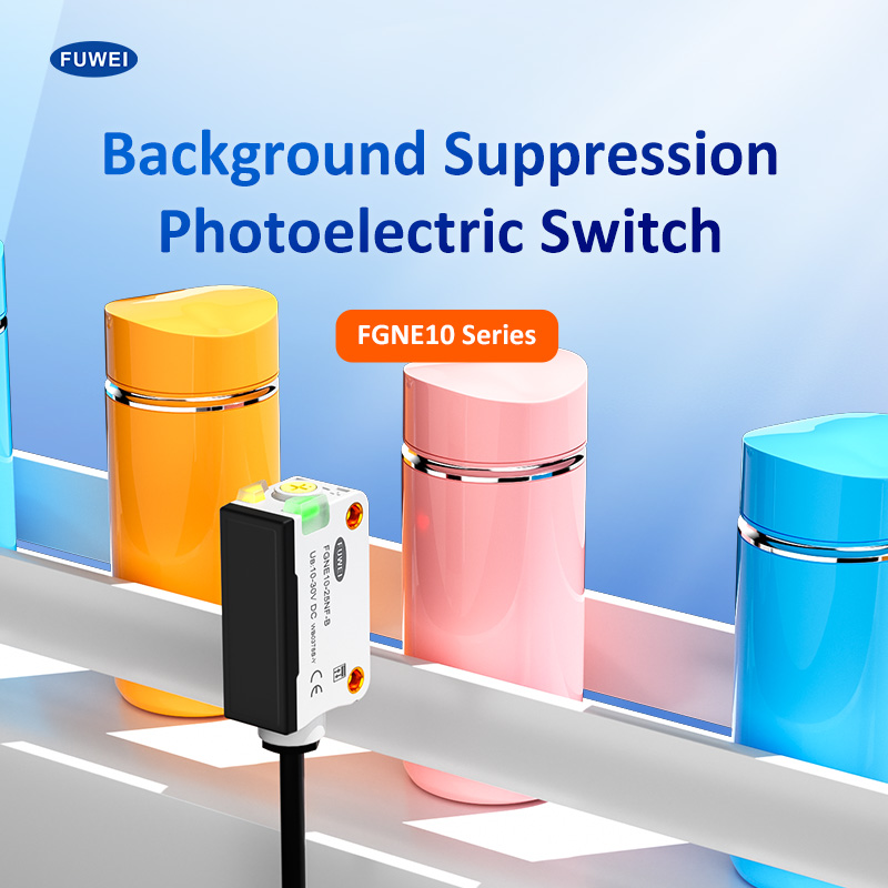 Kwadratowy czujnik fotoelektryczny FGNE10-25NF-B